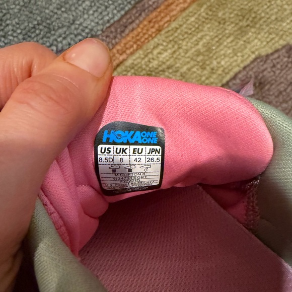 Hoka x Free People Movement Clifton 8 Sneakers Shoes Women’s Size 8 1/2 WIDE - Picture 10 of 10